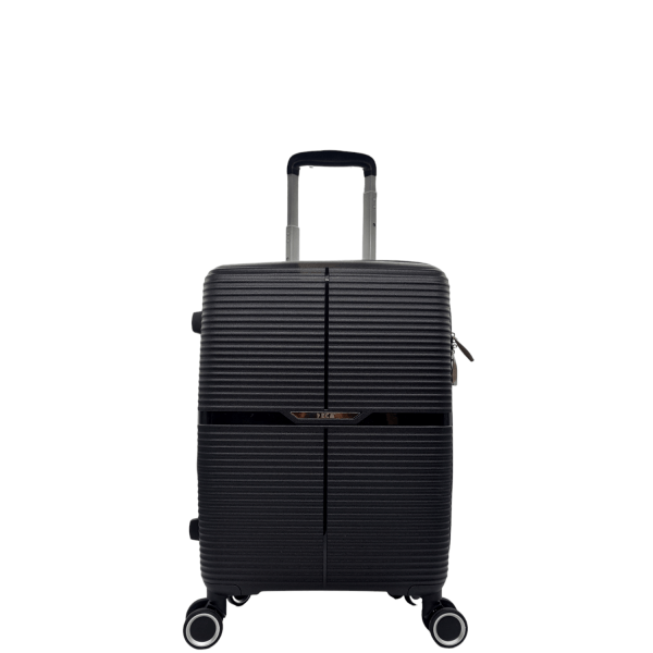 360° Wheeled Cabin Suitcase RCM 815/20" Black -Borsa Nuova