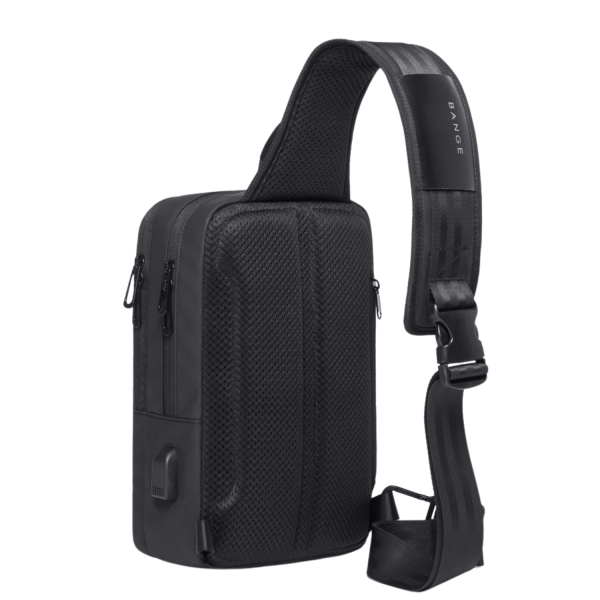 Bange Men's Shoulder Bag 22002 Black-Borsa Nuova