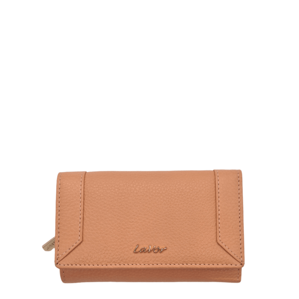 Lavor Women's Leather Wallet 1-6041 Coral-Borsa Nuova
