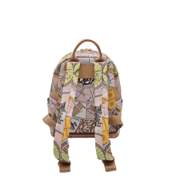 Women's Backpack Y'NOT FPY-380S4 Sand.-Borsa Nuova