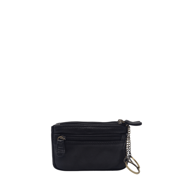 Women's Leather Wallet KION NS-1020 Black-Borsa Nuova