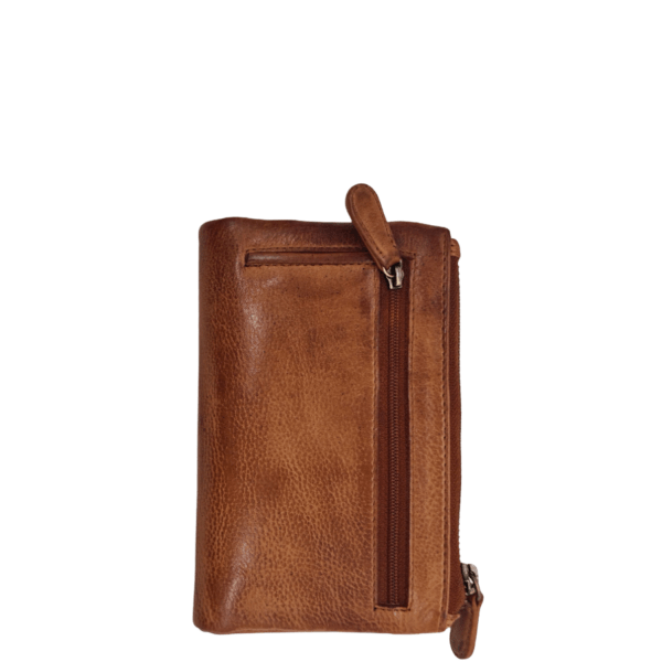 Women's Leather Wallet KION WS-57145 Cognac-Borsa Nuova