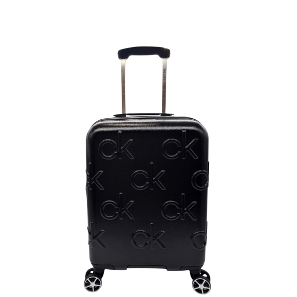 CK Insignia 20" Upright Wheeled Cabin Suitcase DKNY LH1181S3 Black-Borsa Nuova