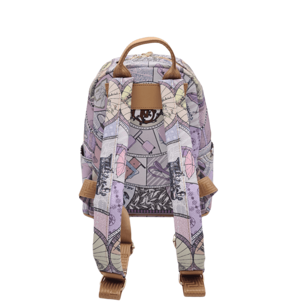 Women's Backpack Y'NOT FPY-380S4 Purple-Borsa Nuova