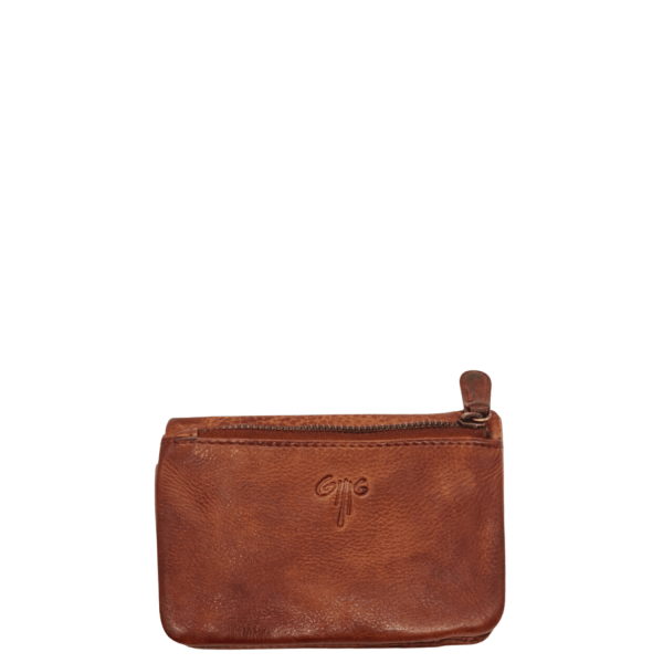 Women's Leather Wallet KION FD-80 Cognac-Borsa Nuova