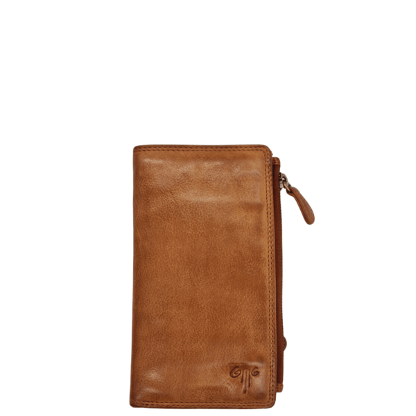Women's Leather Wallet KION WS-57146 Cognac-Borsa Nuova