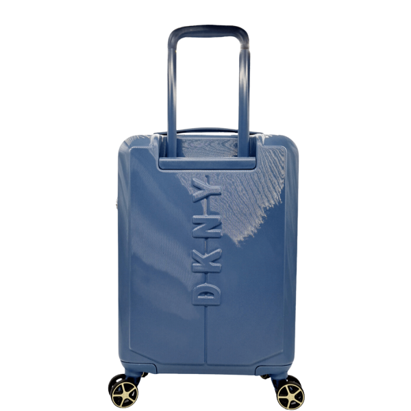 NYC 24" Upright Medium Wheeled Travel Suitcase DKNY DH418NY3 Denim-Borsa Nuova