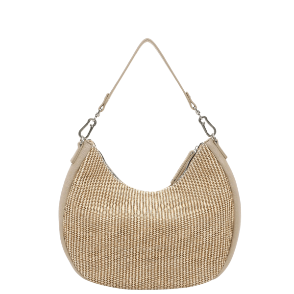 Women's Shoulder Bag Medium Jamy Suri Frey 14214,420 Sand-Borsa Nuova