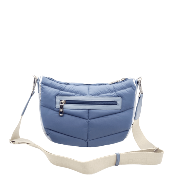 Women's Shoulder Bag Pepe Moll 241221 Crepe Blue-Borsa Nuova