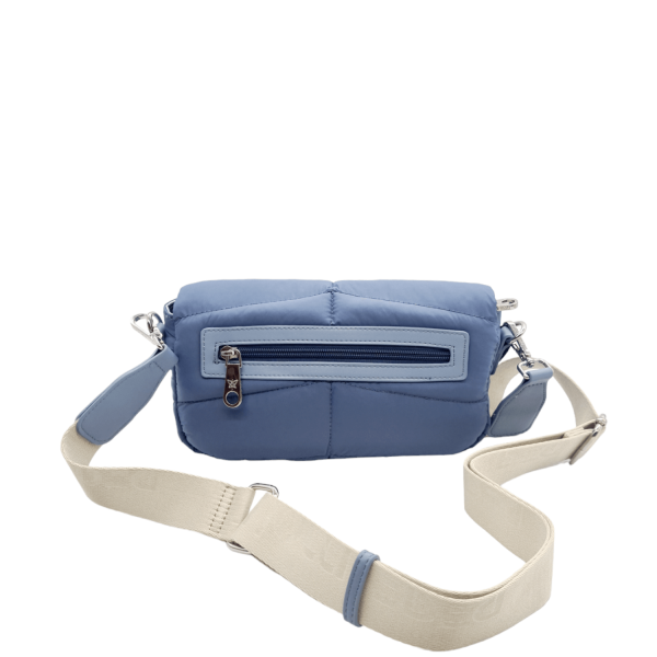 Women's Shoulder Bag Pepe Moll 241223 Crepe Blue-Borsa Nuova