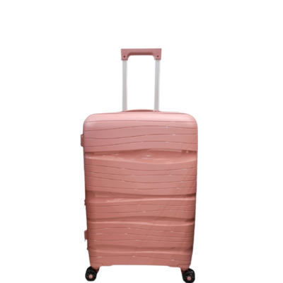 360° Wheeled Cabin Suitcase Borsa Nuova 4555-S Nude-Borsa Nuova