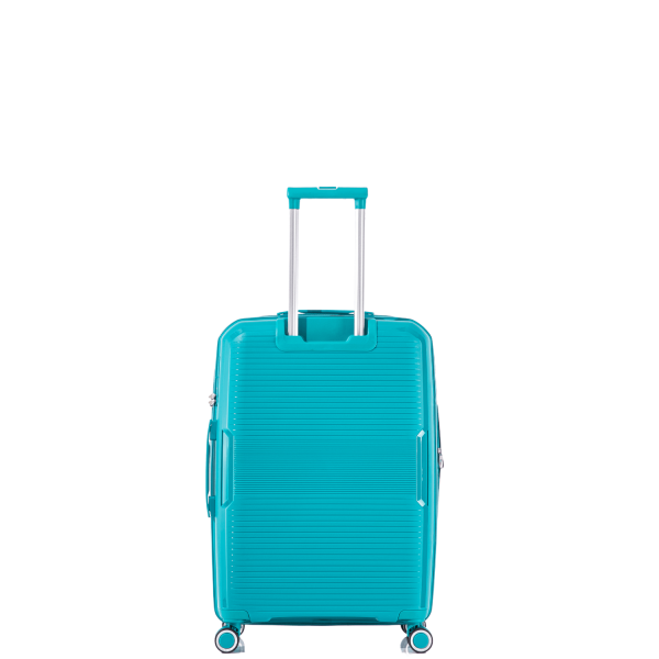 Cabin Suitcase Wheeled RCM 184/20 360° Champaigne Blue-Borsa Nuova