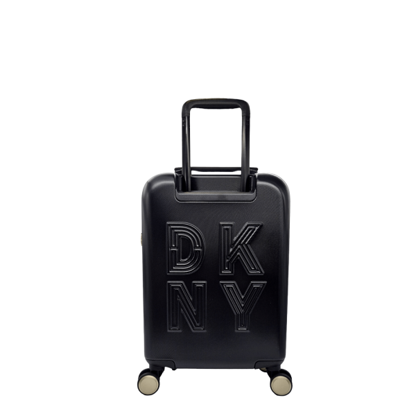 Cabin Suitcase Front Row 20" Upright DKNY DH118FR4 Black-Borsa Nuova