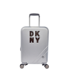 Βαλίτσα Καμπίνας Τροχήλατη Front Row 20" Upright DKNY DH118FR4 Silver-Borsa Nuova