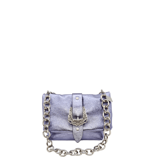 Women's Evening Shoulder Mini Bag La Vita LVL425 Lavender-Borsa Nuova