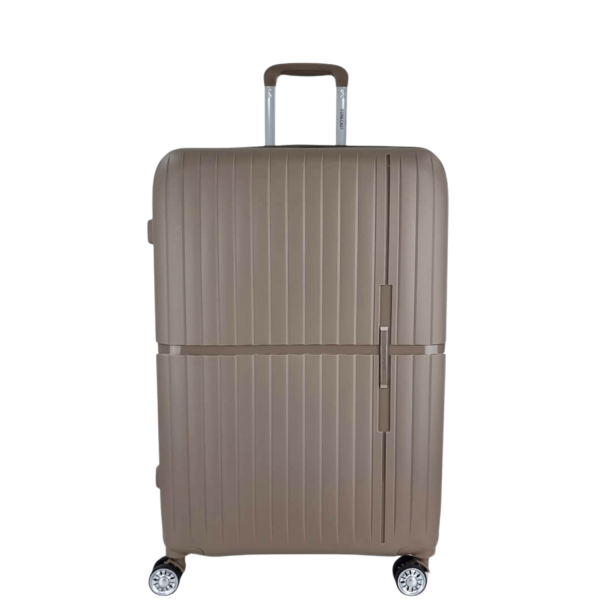 Large Wheeled Travel Suitcase 28″ Forecast DQ134-18/28 Beige-Borsa Nuova