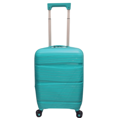 360° Wheeled Cabin Suitcase Borsa Nuova 4555-S Aqua-Borsa Nuova