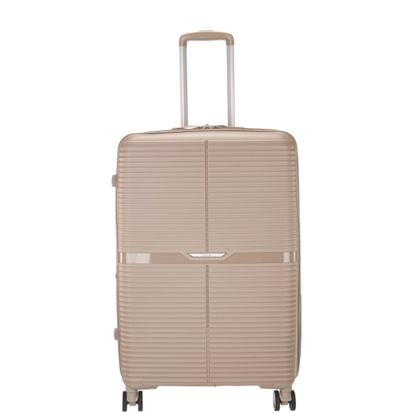 Wheeled Suitcase Large RCM 815/28 360° Champaigne-Borsa Nuova
