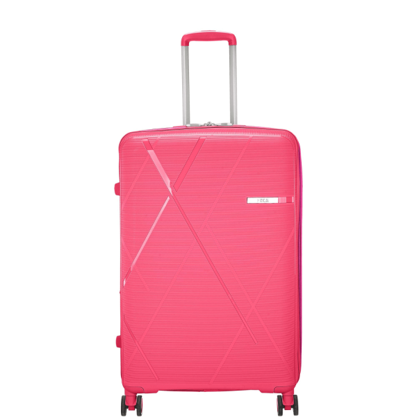 Large Wheeled Travel Suitcase RCM 816/28 360° Peach-Borsa Nuova