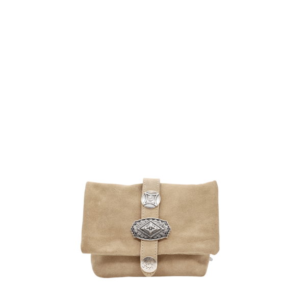 Women's Evening Shoulder Mini Bag La Vita LVL416 Sand-Borsa Nuova