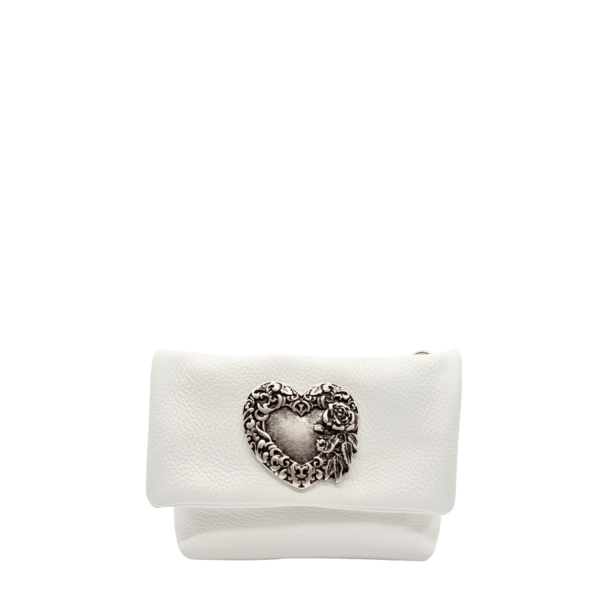 Women's Evening Shoulder Mini Bag La Vita LVL405BL White-Borsa Nuova