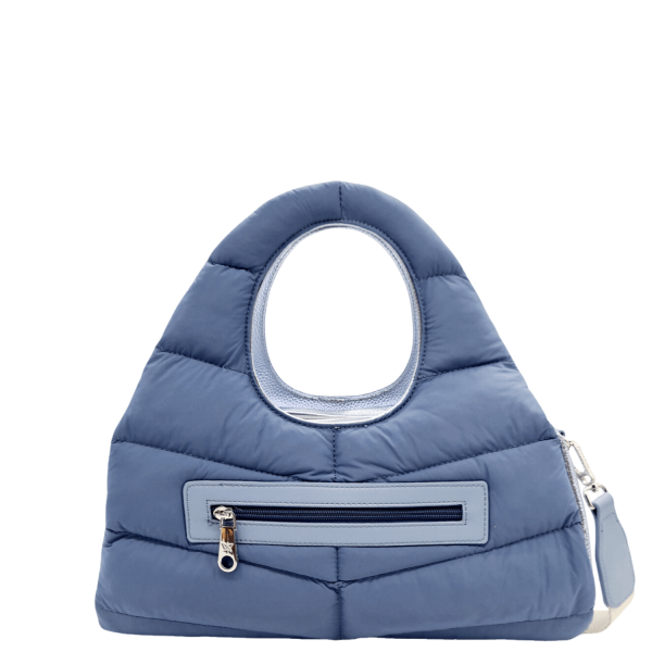 Women's Handbag Pepe Moll 241220 Crepe Blue-Borsa Nuova