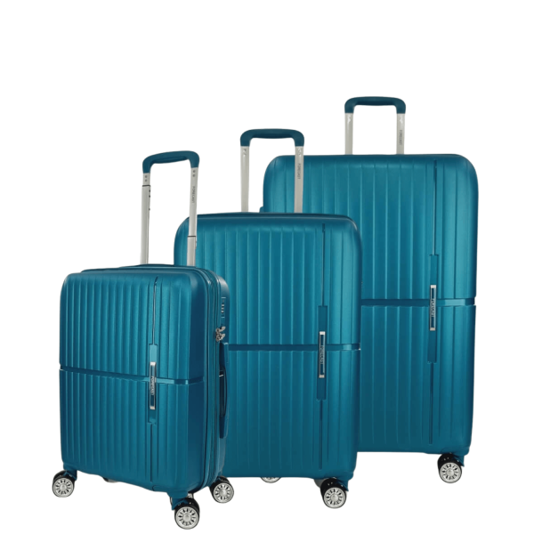 Forecast Wheeled Suitcase Set Q134-18/SET3 Blue-Borsa Nuova